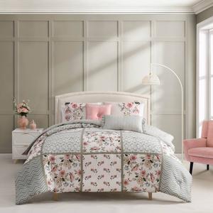 Bebejan Sage Serenity 5pc. Reversible Comforter Set alternate view