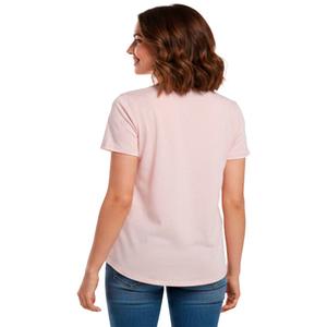 Petite Hasting & Smith Short Sleeve Crinkle Summer Vacation Tee alternate view