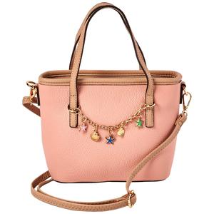 DS Fashion Satchel Crossbody with Sea Creature Charms alternate view