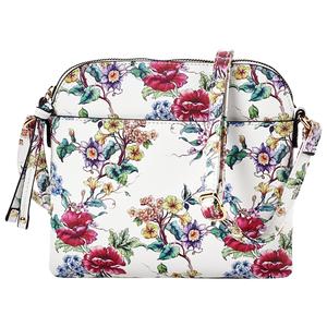 DS Fashion Floral Crossbody w/Front Slip Pocket