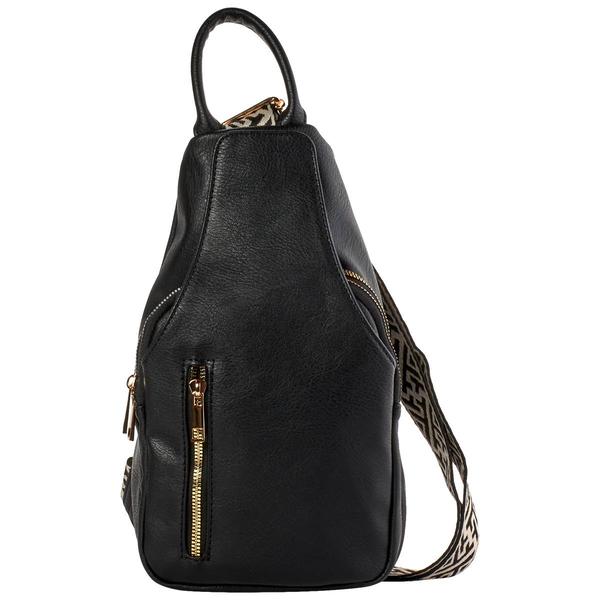 DS Fashion Guitar Strap Large Solid Sling Bag Crossbody alternate view