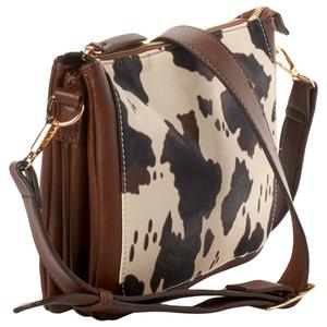 DS Fashion Cow Triple Compartment Crossbody alternate view
