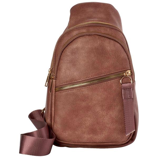 DS Fashion Solid Sling Bag with Web Strap alternate view
