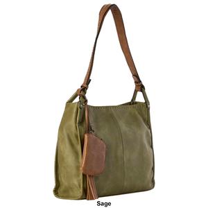 DS Fashion Slouchy Crossbody Hobo with Coin Purse alternate view