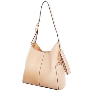 DS Fashion Large Solid Hobo with Charms