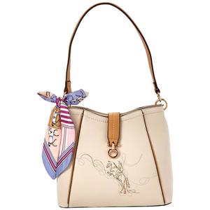 DS Fashion Solid Hobo with Cowboy/Horse Detail & Scarf