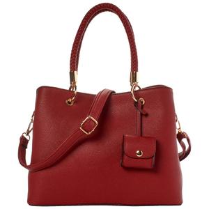 DS Fashion Braided Handle Satchel alternate view