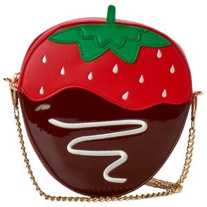 DS Fashion Chocolate Covered Strawberry Crossbody