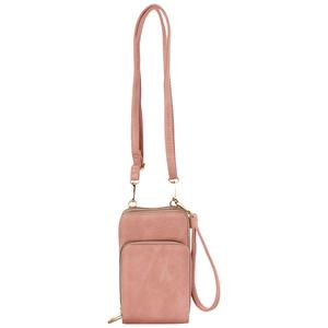 Womens DS Fashion Multi-Compartment Crossbody Wallet