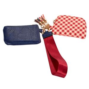 Womens DS Fashion Americana Dual Pouch Wristlet