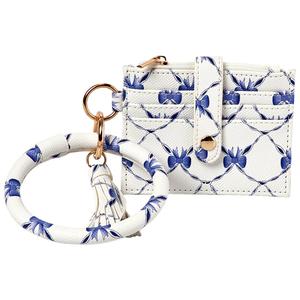 Womens DS Fashion Ring Loop Card Holder Wristlet with Tassel alternate view