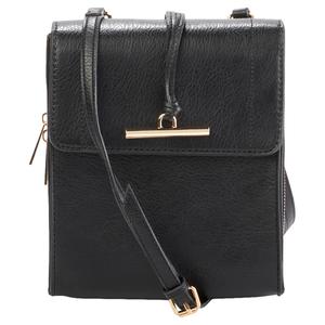 DS Fashion Solid Organizer Crossbody