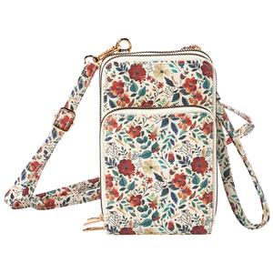 Womens DS Fashion Floral North/South Crossbody Wallet alternate view