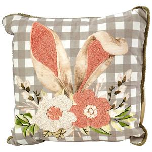 Floral Bunny Ear Decorative Pillow - 16x16 alternate view