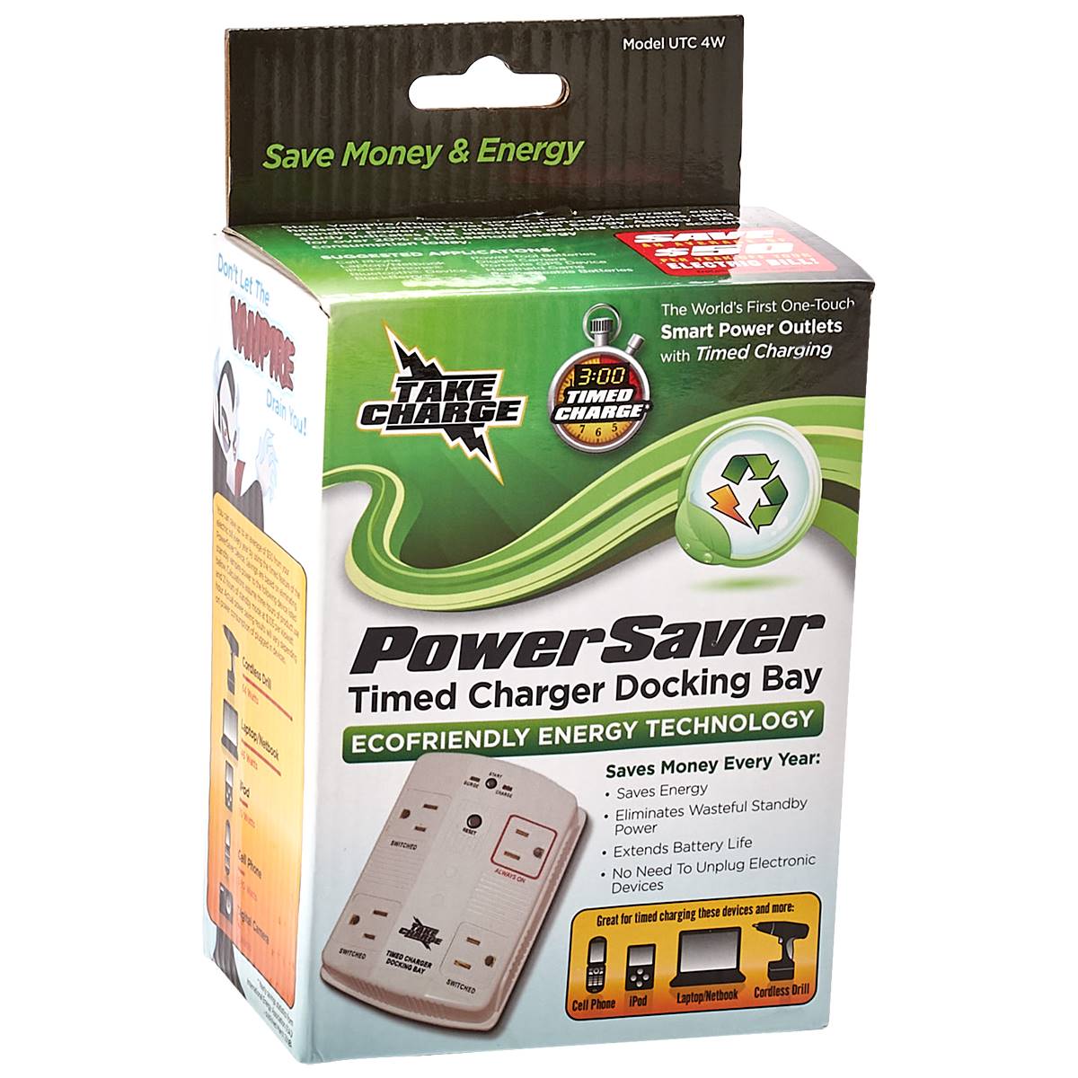 Power Saver Timed Charger Docking Bay Power Block