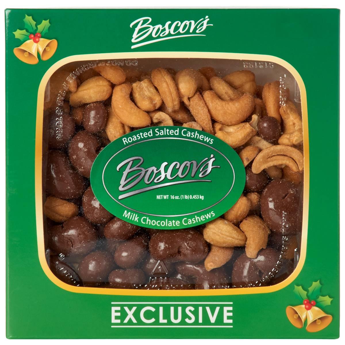Boscov's 1lb. Milk Chocolate Cashews
