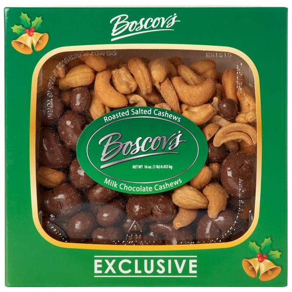 1lb. Milk Chocolate & Roasted Salted Cashews