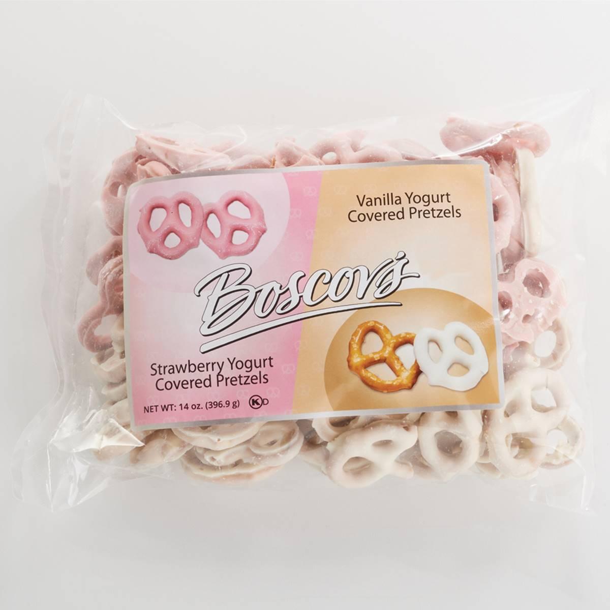Boscov's 14oz. Strawberry & Vanilla Yogurt Pretzels