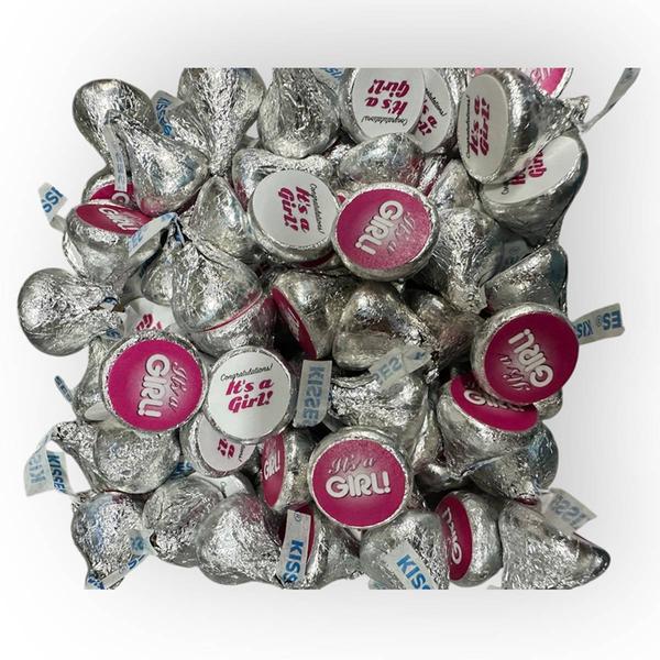 Boscov's 16oz. It's A Girl Milk Chocolate Kisses alternate view