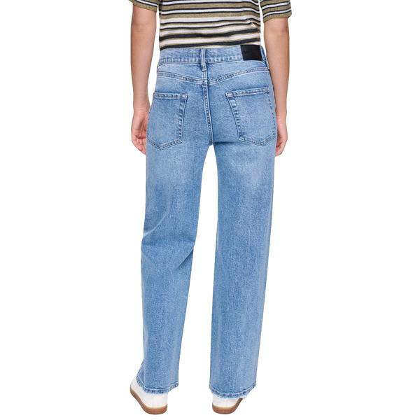 Womens DKNY Jeans Mid Rise Straight Leg Jeans alternate view