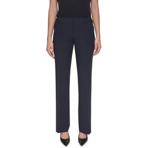 Womens DKNY Sullivan Slash Pocket Straight Dress Pants - Navy