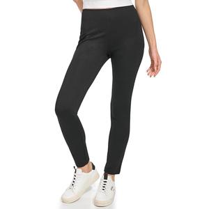 Womens DKNY Pull On Ponte Solid Casual Pants