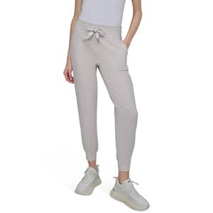 Womens DKNY Sport Two Tone Logo Mid Rise Cuffed Joggers alternate view