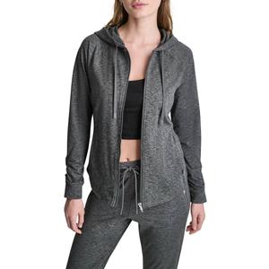 Womens DKNY Sport Space Dye Full Zip Jacket with Pockets alternate view