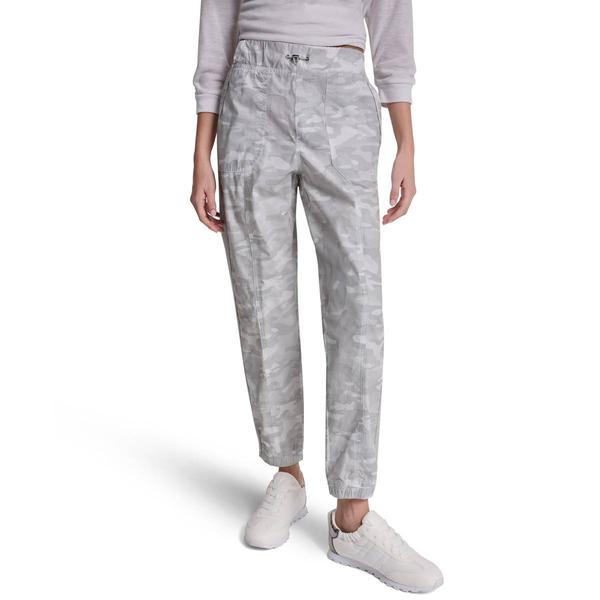 Womens DKNY Sport Camo Slim Hi Rise Utility Joggers
