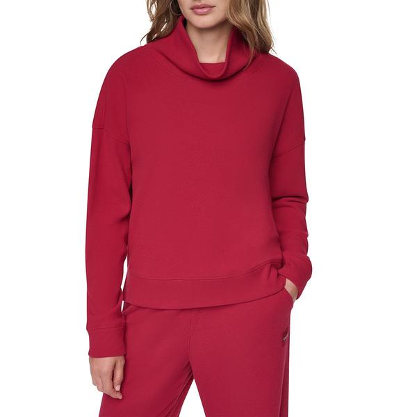 Womens DKNY Sport Long Sleeve Funnel Neck Pullover Sweatshirt alternate view