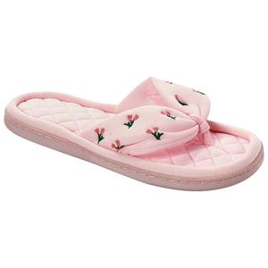 Womens Nanette Lepore Jersey Thong Slippers