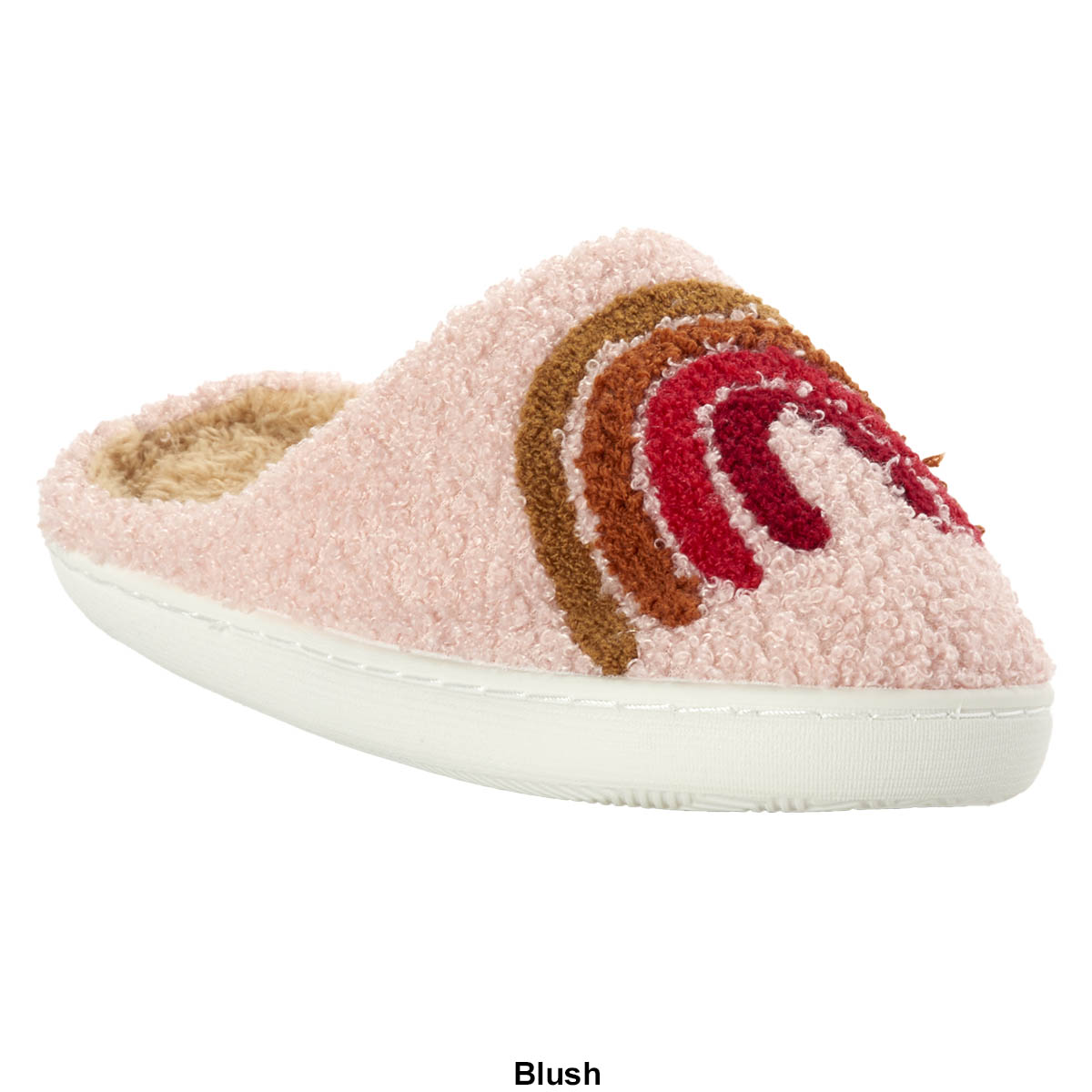 Womens Ella & Joy Rainbow Slippers