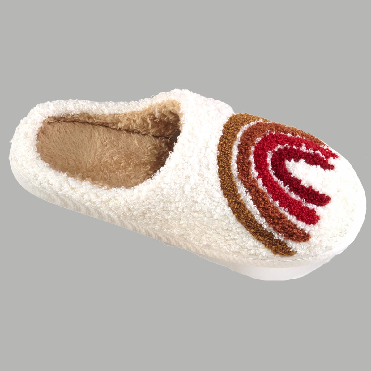 Womens Ella & Joy Rainbow Slippers