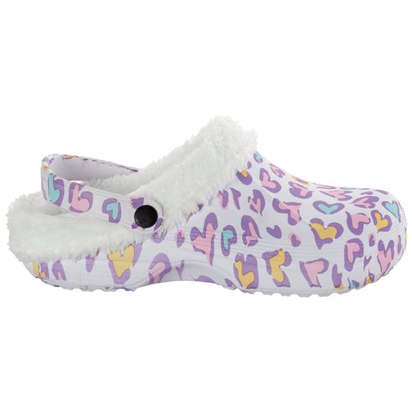 Womens Ella & Joy Hearts Lined Clogs alternate view