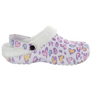 Womens Ella & Joy Hearts Lined Clogs alternate view