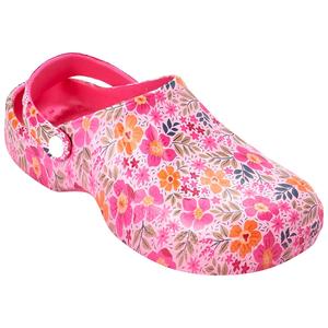 Womens Ella & Joy Floral Unlined Clogs