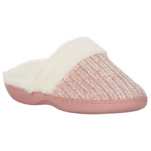 Womens Ella & Joy Chenille Slide Slippers alternate view