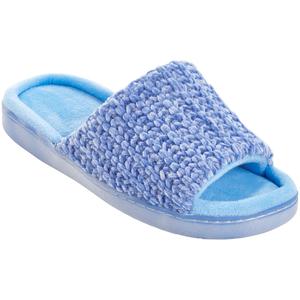Womens Ella & Joy Chenille Slide Slippers alternate view