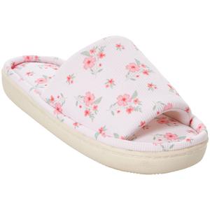 Womens Ella & Joy Ditsy Floral Slide Slippers