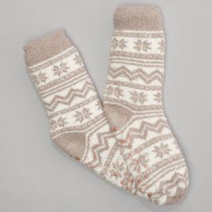 Womens Ella & Joy Fair Isle Slipper Socks alternate view