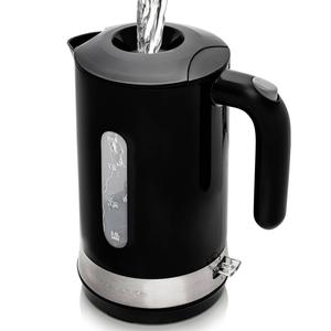 Ovente 1.8 Liter Electric Kettle w/ ProntoFill(tm) Lid - Black