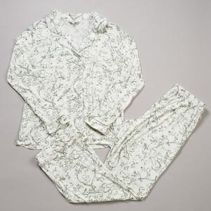 Womens Elizabeth & Nicole Long Sleeve Floral Pajama Set alternate view