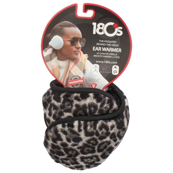 Womens 180s Leopard Lush Ear Warmer