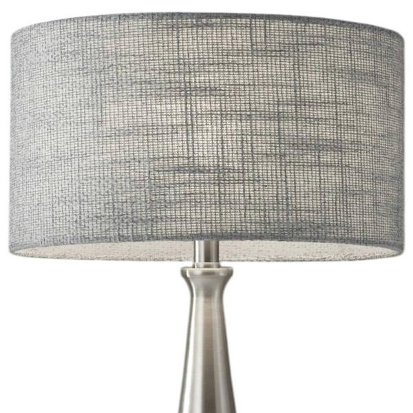 HomeRoots 22in. Silver Metal Base Table Lamp alternate view
