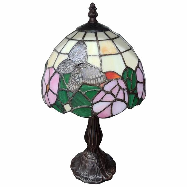 HomeRoots 15in. Butterfly Candlestick Table Lamp
