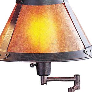 HomeRoots 18in. Grey Metal Candlestick Table Lamp alternate view