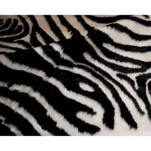9th & Pike(R) Faux Cowhide Zebra Print Area Rug alternate view