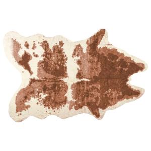 9th & Pike(R) Brown & Ivory Faux Cowhide Area Rug