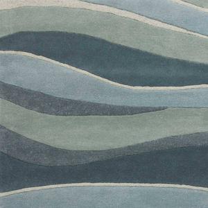 9th & Pike(R) Abstract Waves Hand Tufted Wool Area Rug alternate view
