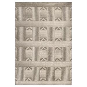 9th & Pike(R) Geometric Lines UV Treated Rectangular Accent Rug